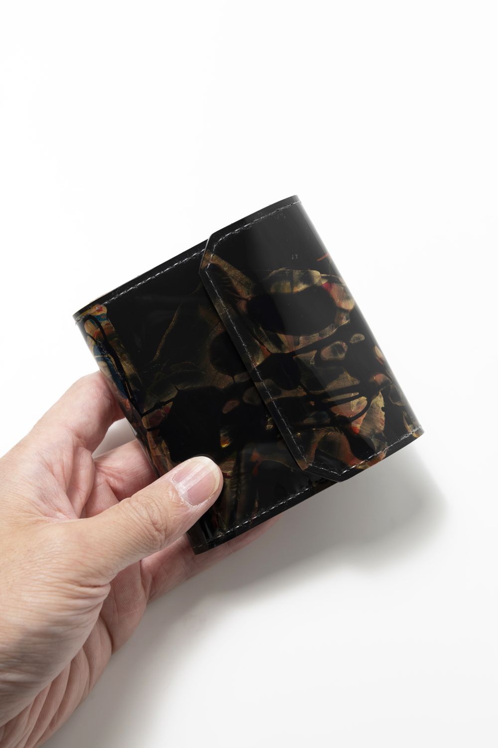PAINT WALLET P [BLACK MULTI] / ペイントウォレットP [ブラックマルチ]