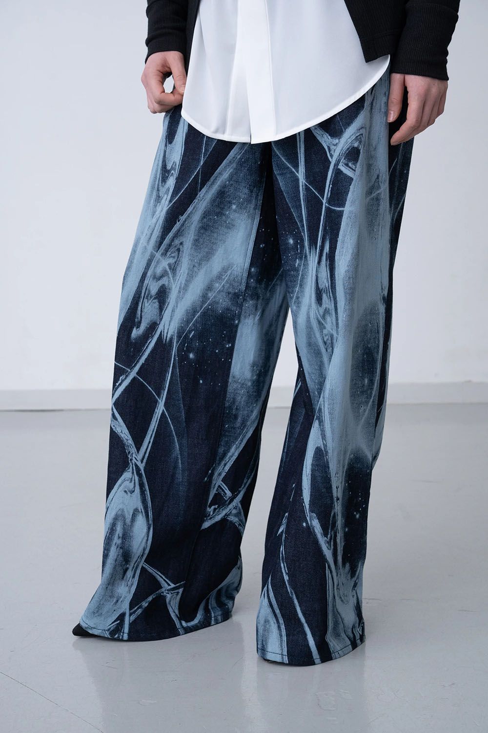 【26AW / 予約受付中】Sphere Bleach Denim [navy]  - スフィアブリーチデニム [ネイビー] / FW26BT06