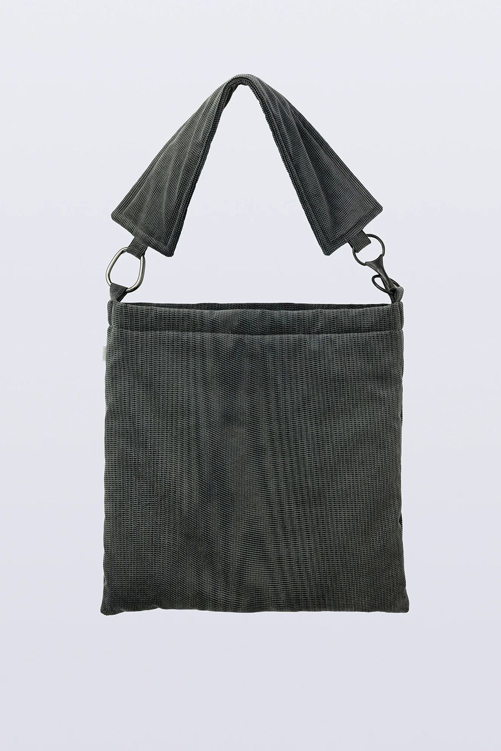 【26AW / 予約受付中】Mirage Corduroy Tote [steal-grey] - ミラージュコーデュロイトート [ミッドナイト] / FW26AC01