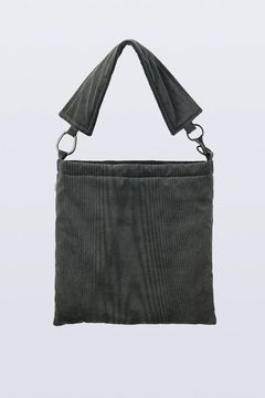 【26AW / 予約受付中】Mirage Corduroy Tote [steal-grey] - ミラージュコーデュロイトート [ミッドナイト] / FW26AC01