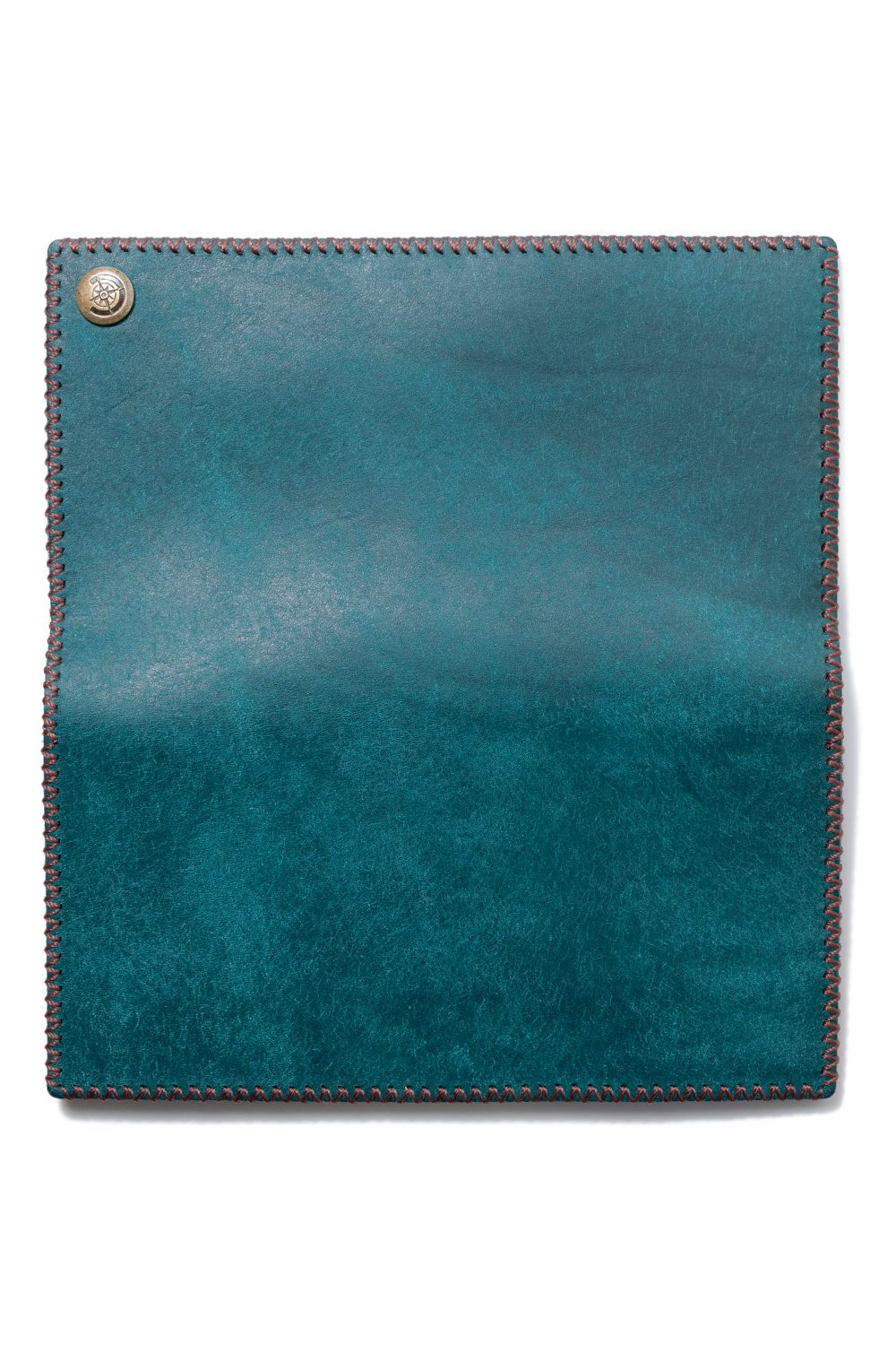 【1点のみ / 限定カラー】長財布 (コインあり) [ブルー × キャメル] / Long Wallet II [BLUE × CAMEL]