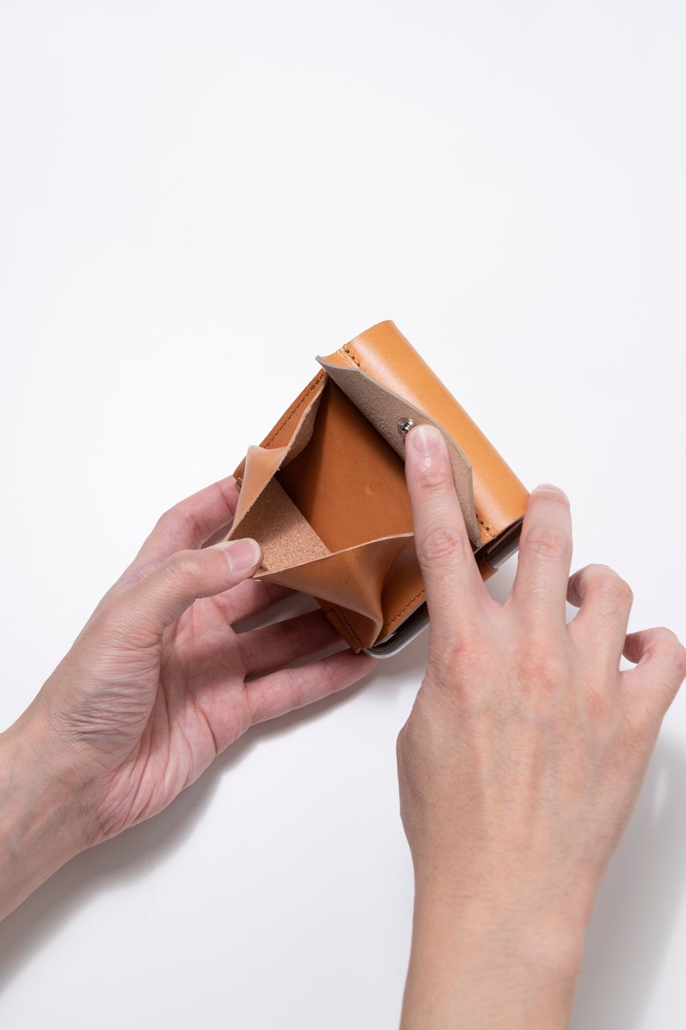 AL FOLDED WALLET [CAMEL] / ALフォールディドウォレット [キャメル]