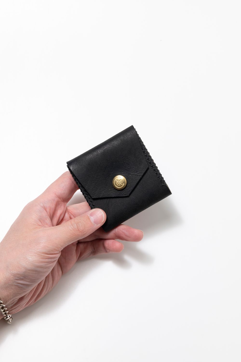 【アウトレット】スクエアコインケース [ブラック] / Square Coin Case [BLACK]