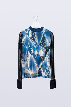 【ラスト1点 / 25AW】Time Lapse Knit Top [day] - タイムラプスニットトップ [デイ] / FW25KN04
