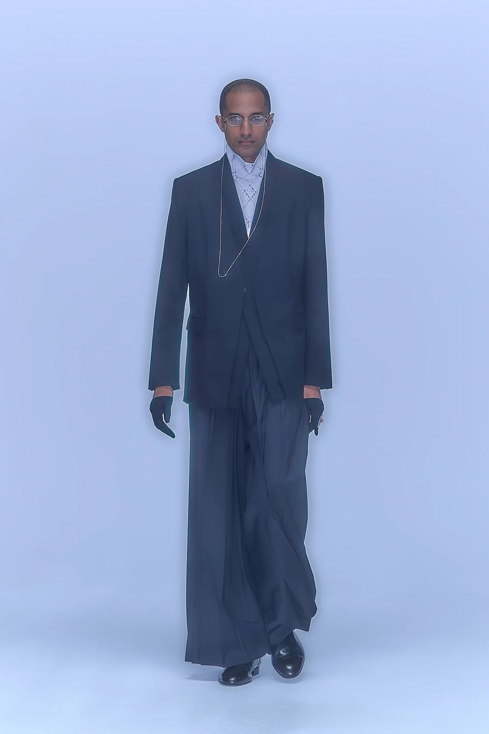 【26SS / 予約受付中】Dub Tailored Jacket [black] - ダブルテーラードジャケット [ブラック] / SS26OU01