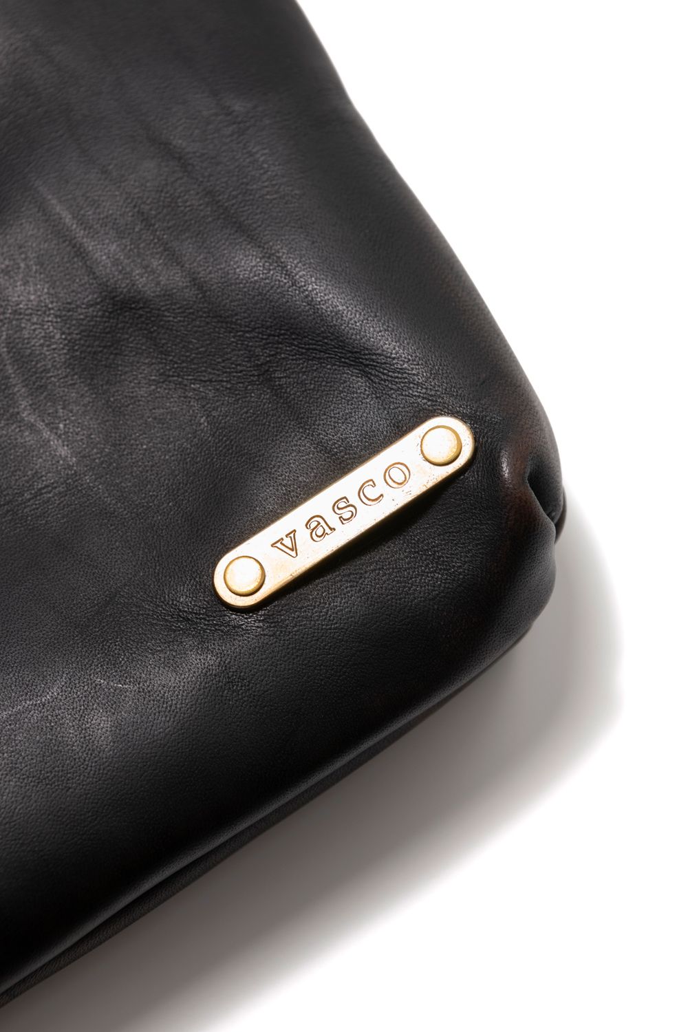 LEATHER TRAVEL PORCH [BLACK] TYPE A | トラベルポーチ / ブラック
