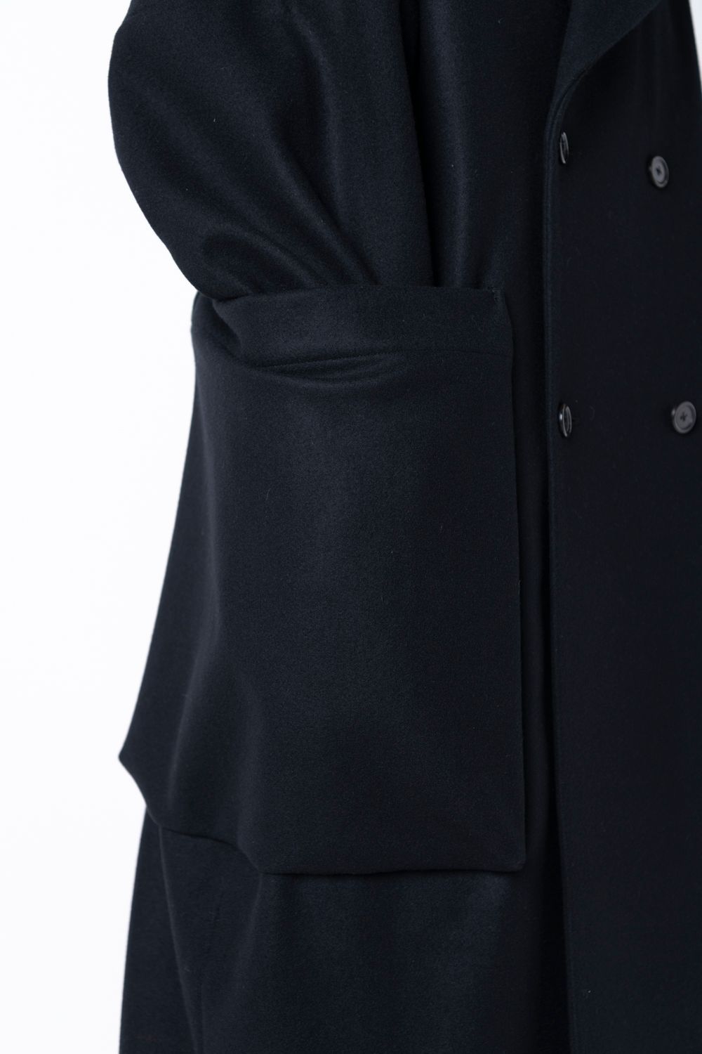 VU - 【23AW】shawl collar coat [BLACK] - ショールカラーコート [ブラック] / vu-a23-c21 |  BONITA ONLINE STORE