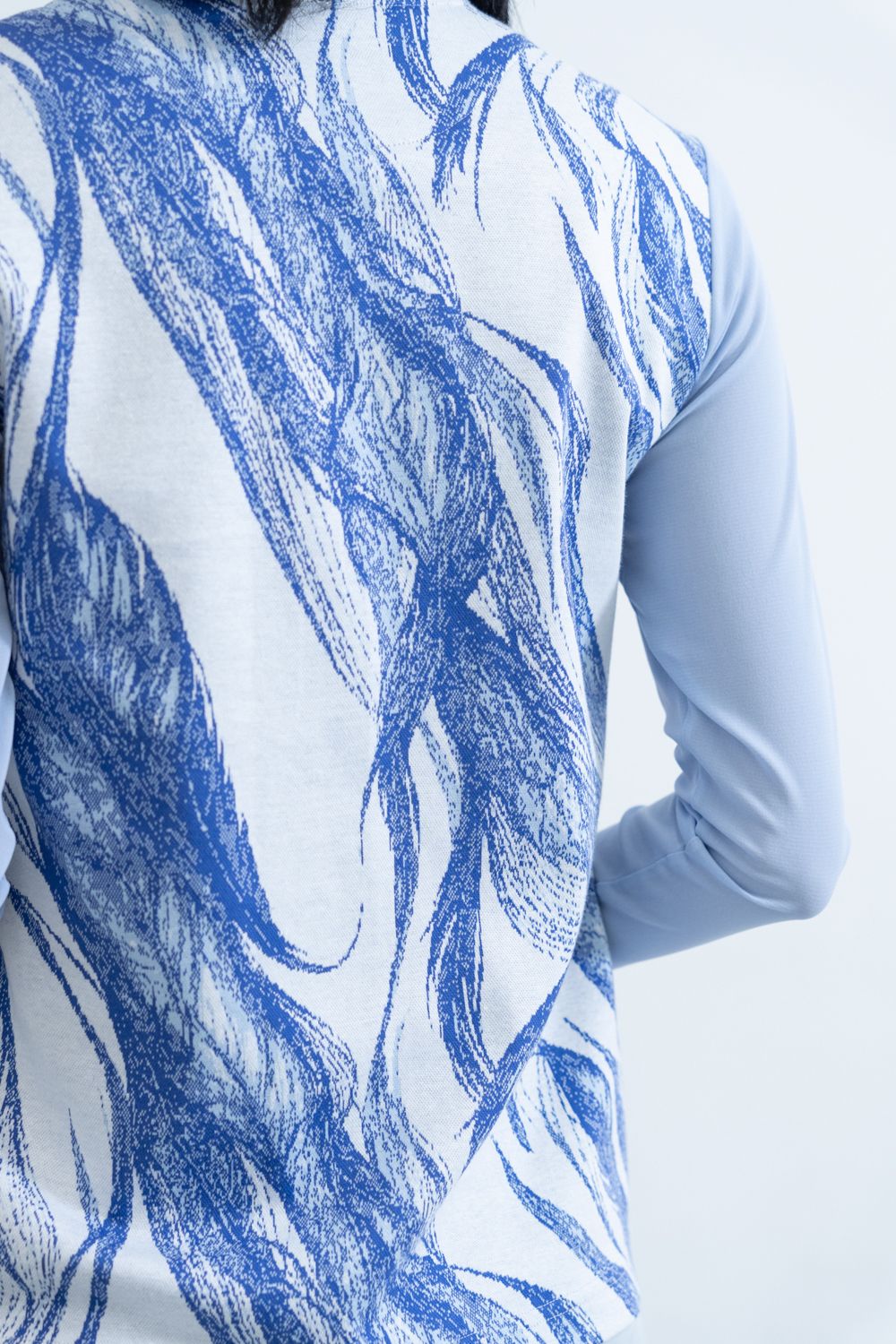 【25SS】Aero Cardigan [blue] - エアロカーディガン [ブルー] / SS25TO08
