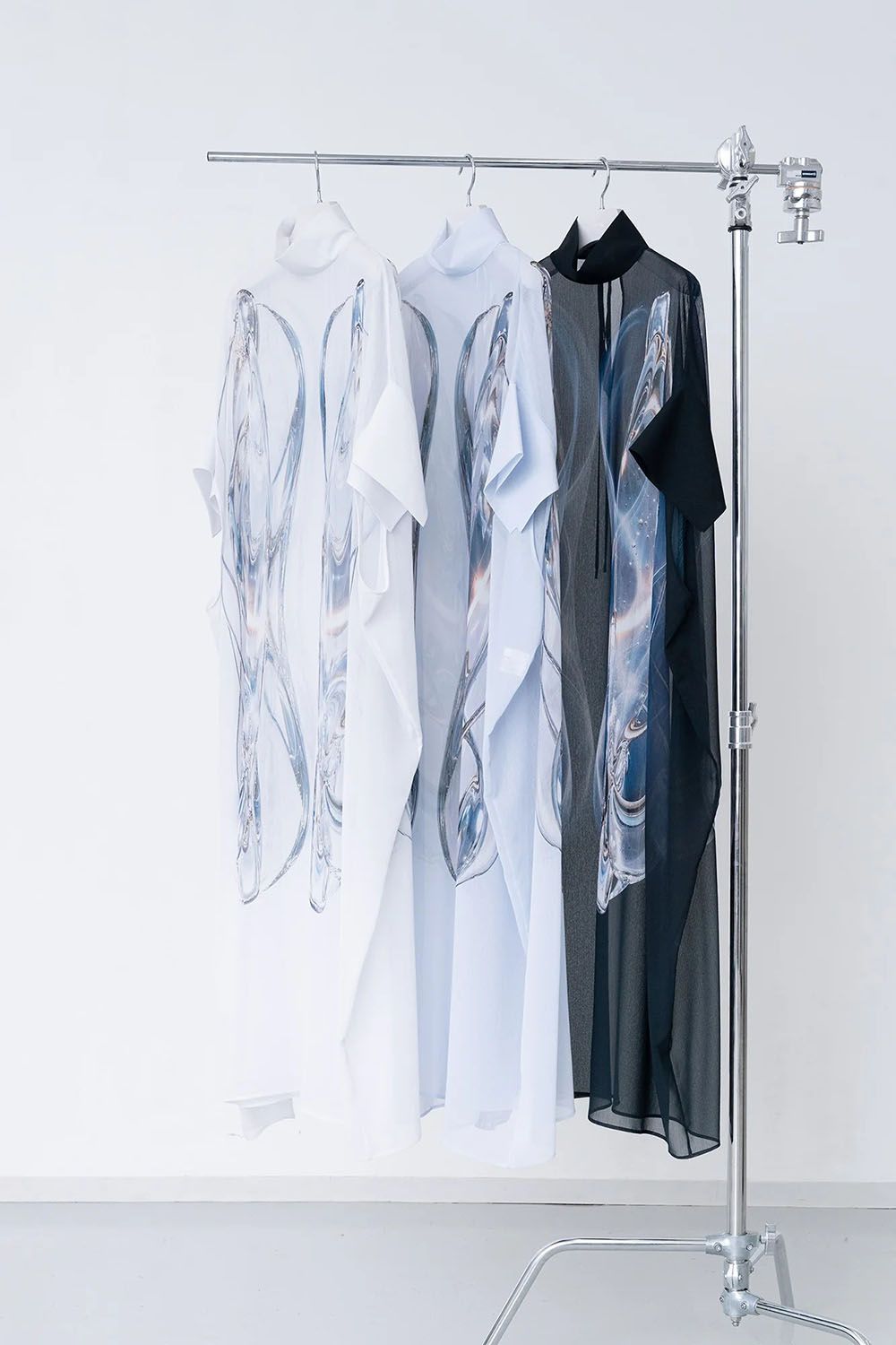【26AW / 予約受付中】Sphere Sheer Robe [black] - スフィアシアーローブ [ブラック] / FW26RO01