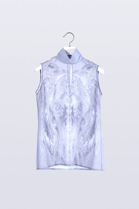【26SS / 予約受付中】Phenomenal Sheer Blouse [fog grey] - フェノメナルシアーブラウス [フォググレー] / SS26SH05