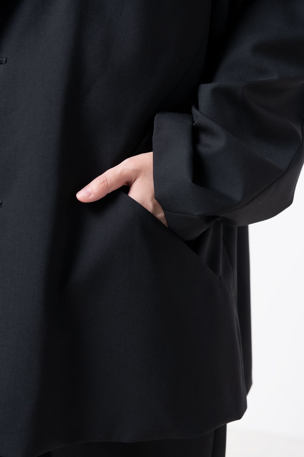 【23AW】classic jacket [BLACK] - クラシックジャケット [ブラック] / vu-a23-j14