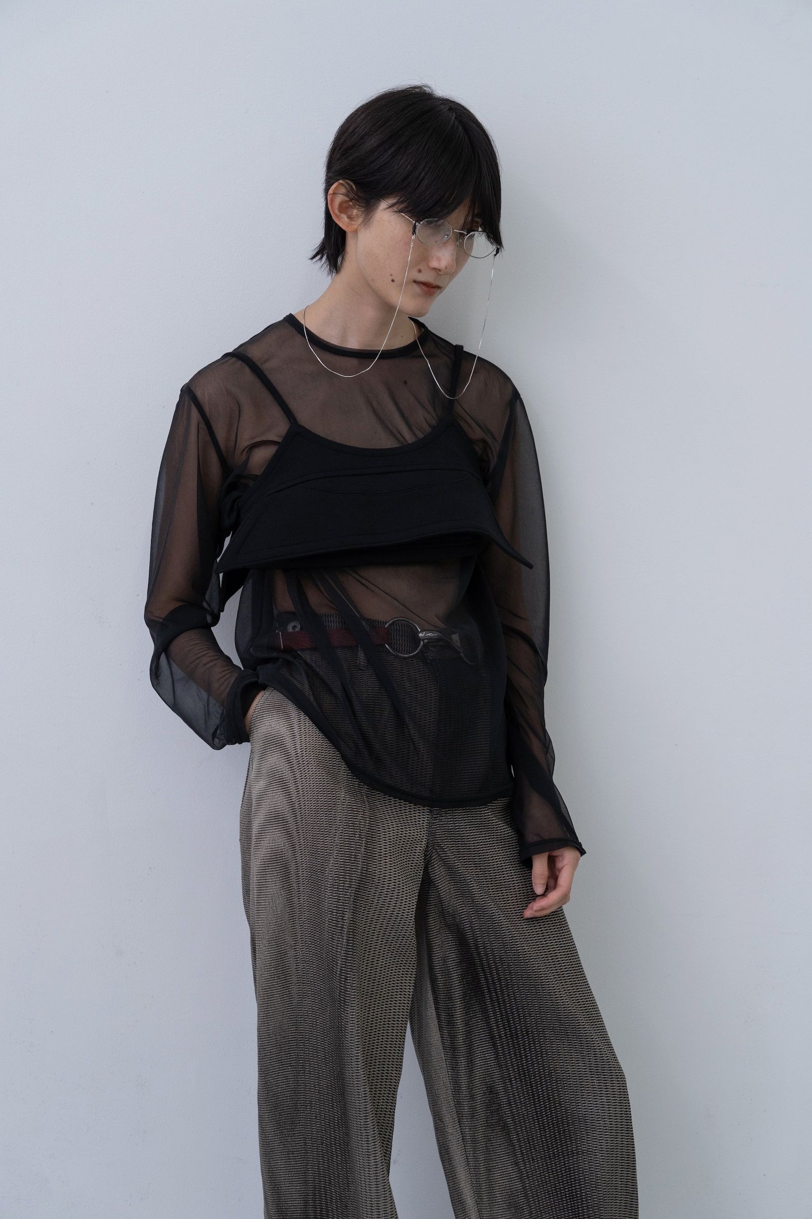 Mirage Bleach Slash Denim [black]