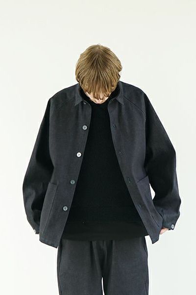 【24AW】denim work jacket [DEEP BLUE] - デニムワークジャケット [ディープブルー] / vu-jkt-005