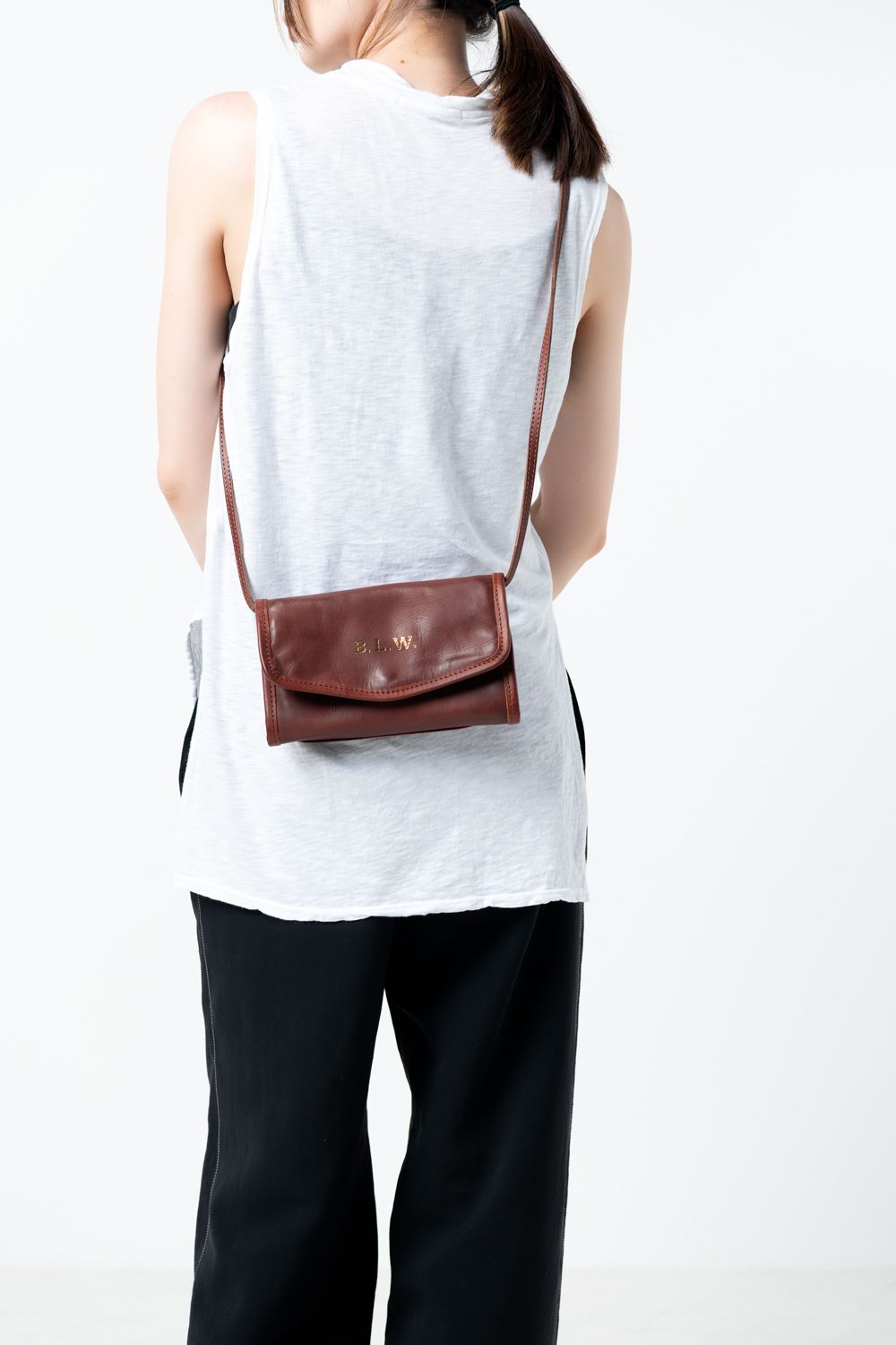 レザーワンダーマネーバッグ [キャメル] / LEATHER  WANDER MONEY BAG [CAMEL]