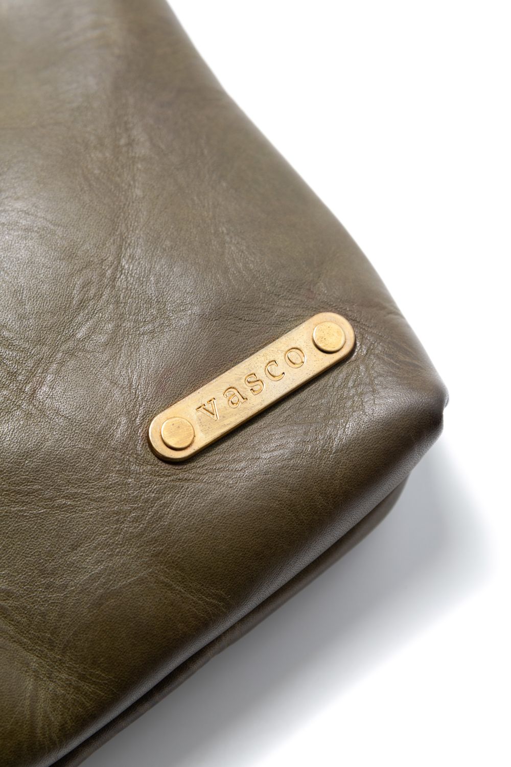 LEATHER TRAVEL PORCH [OLIVE] | トラベルポーチ / オリーブ