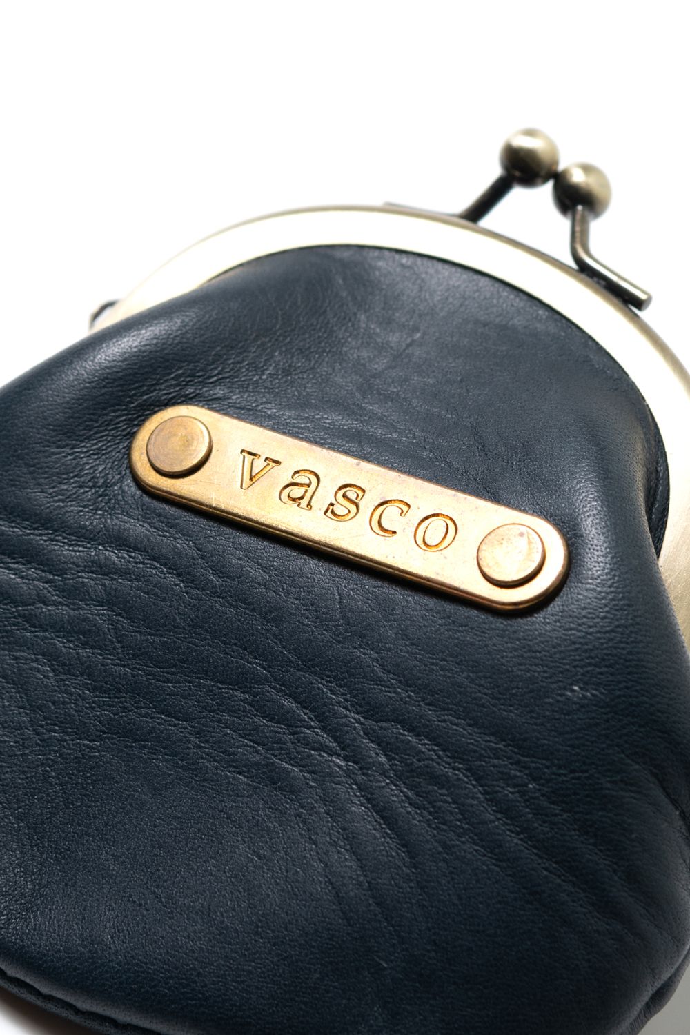 【ラスト1点 / 26SS】LEATHER VOYAGE MINI COIN PURSE [NAVY]｜レザーミニコインケース / ネイビー