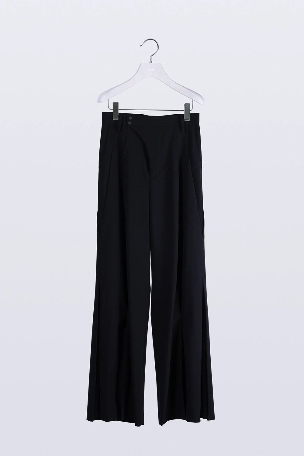 【26SS / 予約受付中】Layhak Trousers [black]  - レイハックトラウザーズ [ブラック] / SS26BT02