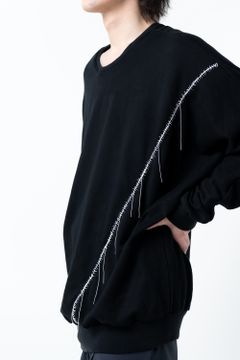 【22AW】 Hand Stitch Dolman 02 [BLACK] - ハンドステッチドルマン02 [ブラック] / TP06