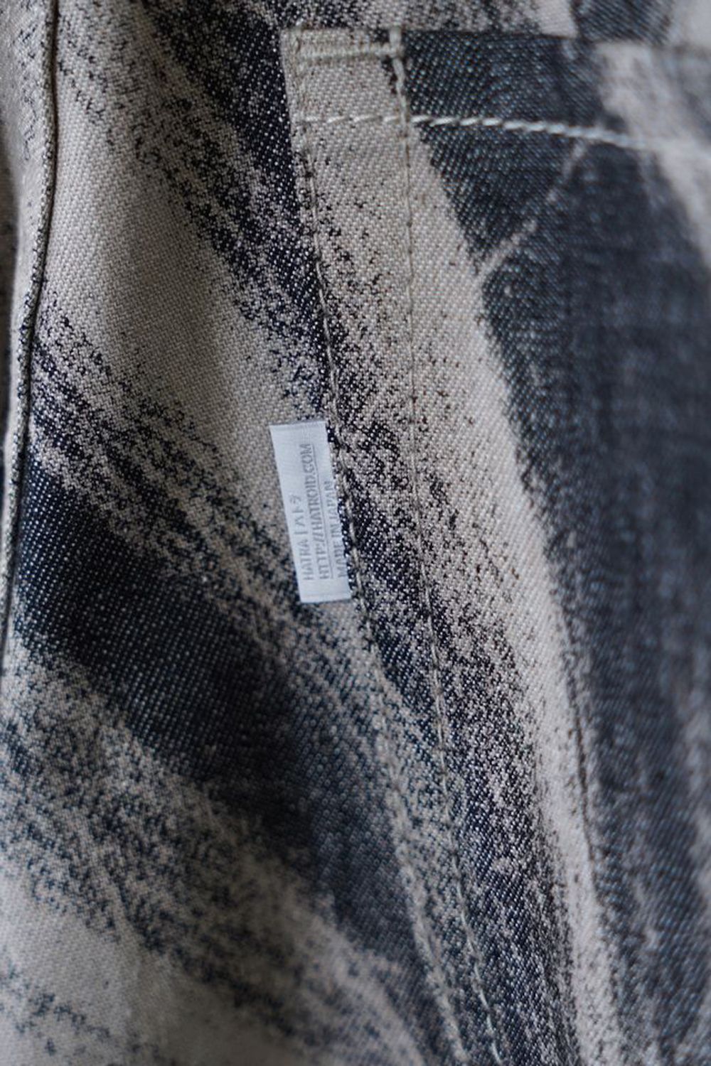 【24SS】Poil Bleach Denim [black]  - ポワルブリーチデニム [ブラック] / SS24BT07