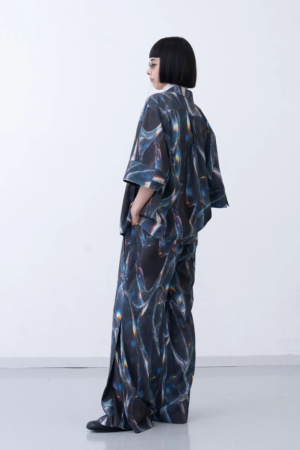 【26SS / 予約受付中】Tri Front Shirt Oyster [deep] - トライフロントシャツオイスター [ディープ] / SS26SH03