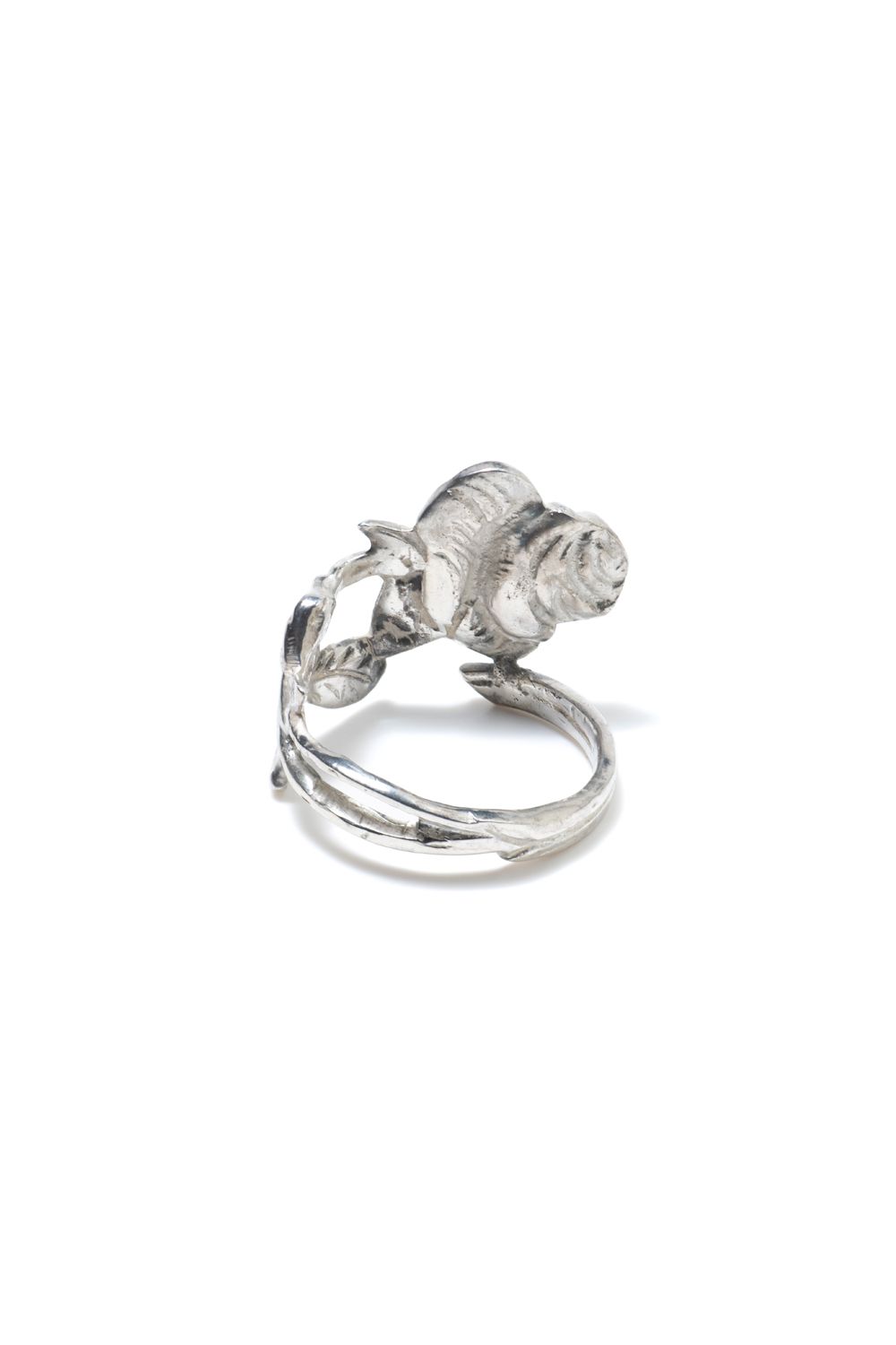 【1点もの】ROSE IVY SPOON RING / ローズアイビースプーンリング [SV]