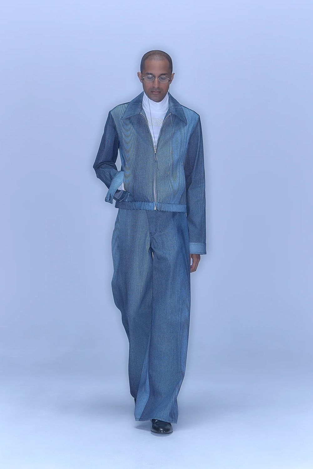 【26SS / 予約受付中】Mirage Bleach Denim [black]  - ミラージュブリーチデニム [black] / SS26BT07