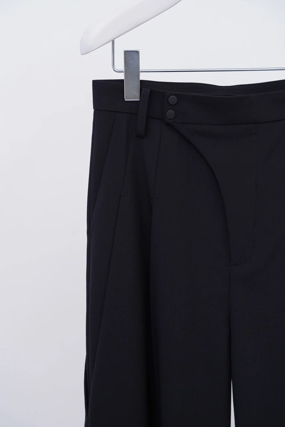 【26SS / 予約受付中】Layhak Trousers [black]  - レイハックトラウザーズ [ブラック] / SS26BT02