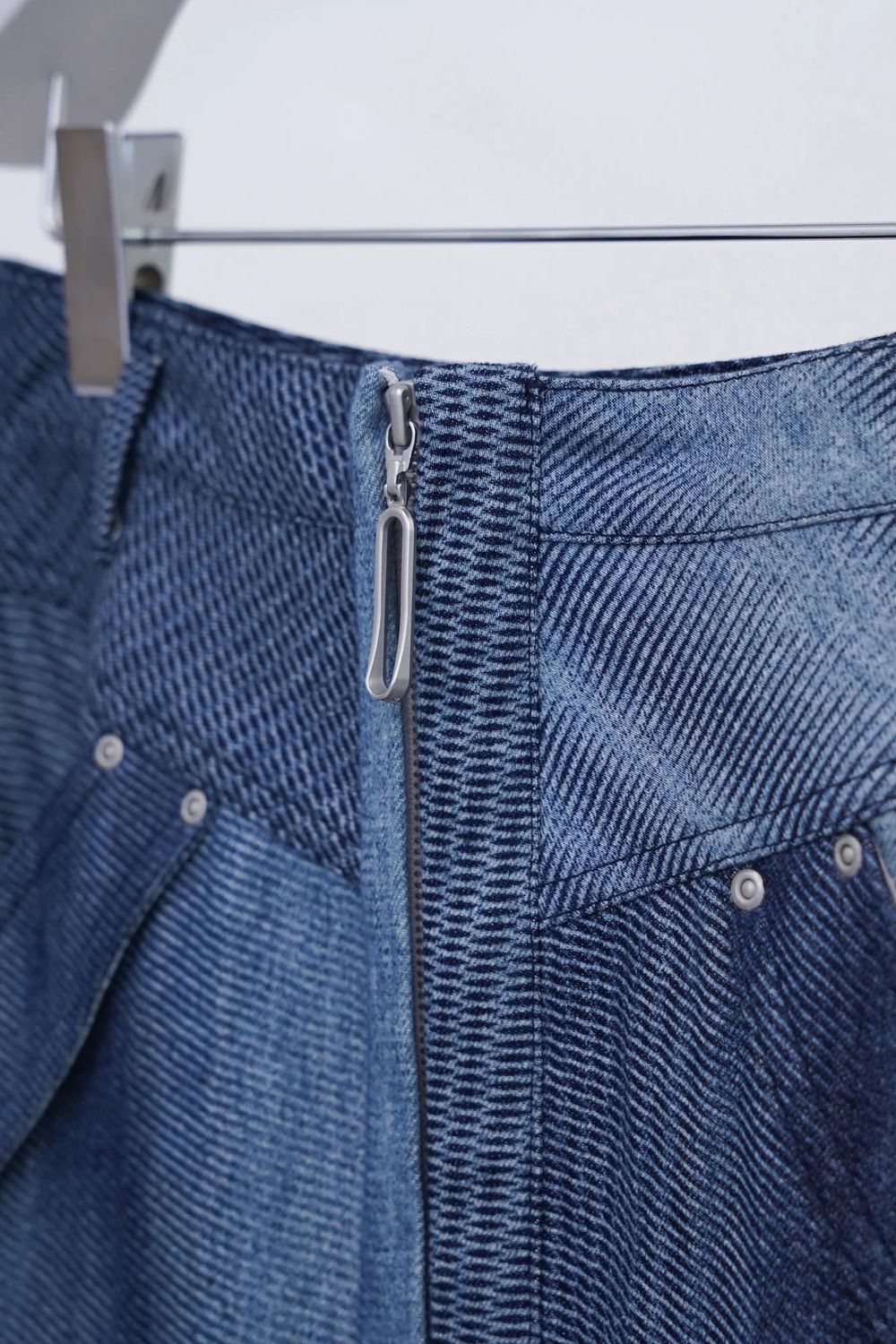 【26SS / 予約受付中】Mirage Bleach Skirt [navy]  - ミラージュブリーチスカート [ネイビー] / SS26BT08