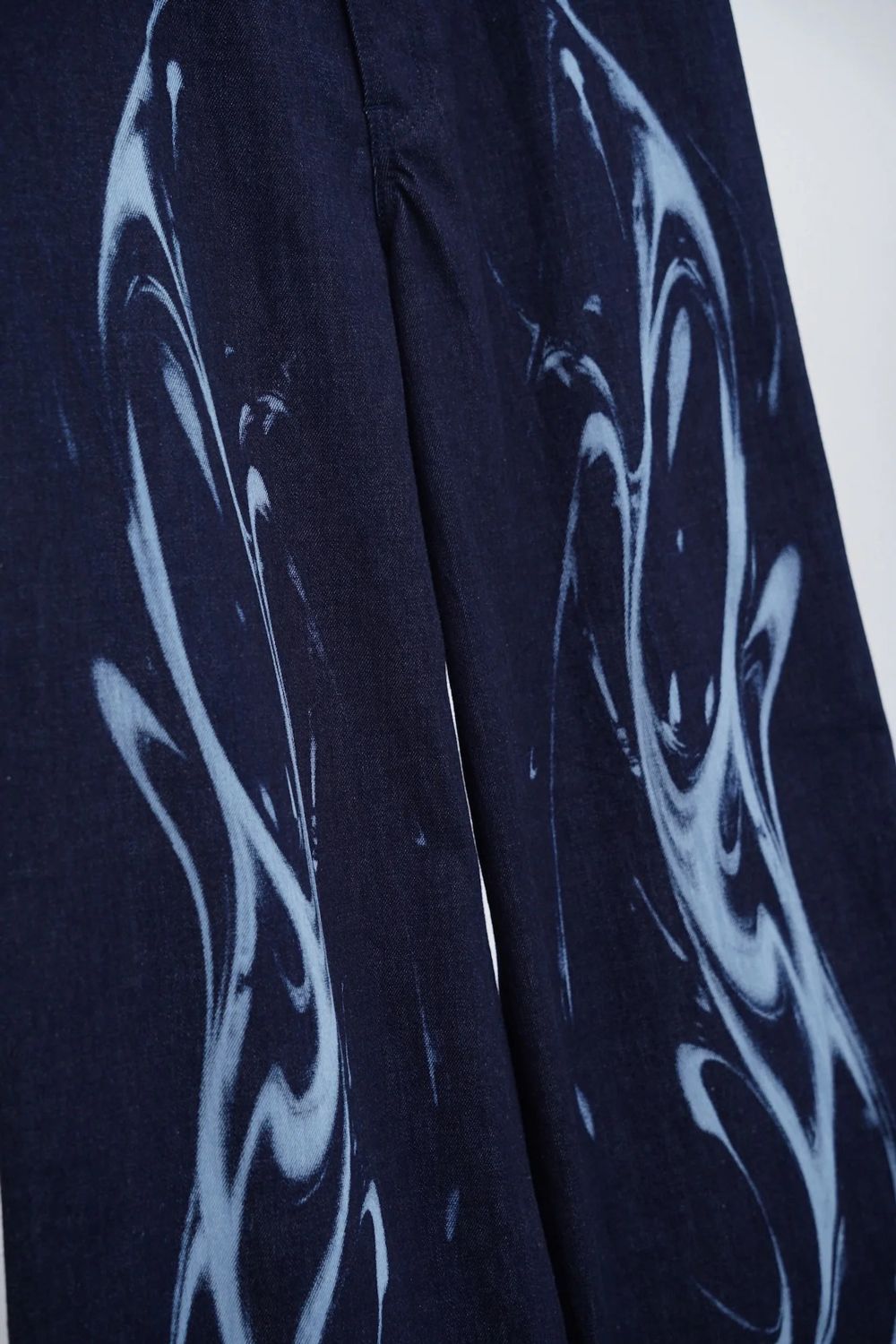 【26SS / 予約受付中】Refract Bleach Denim [navy]  - リフラクトブリーチデニム [ネイビー] / SS26BT09