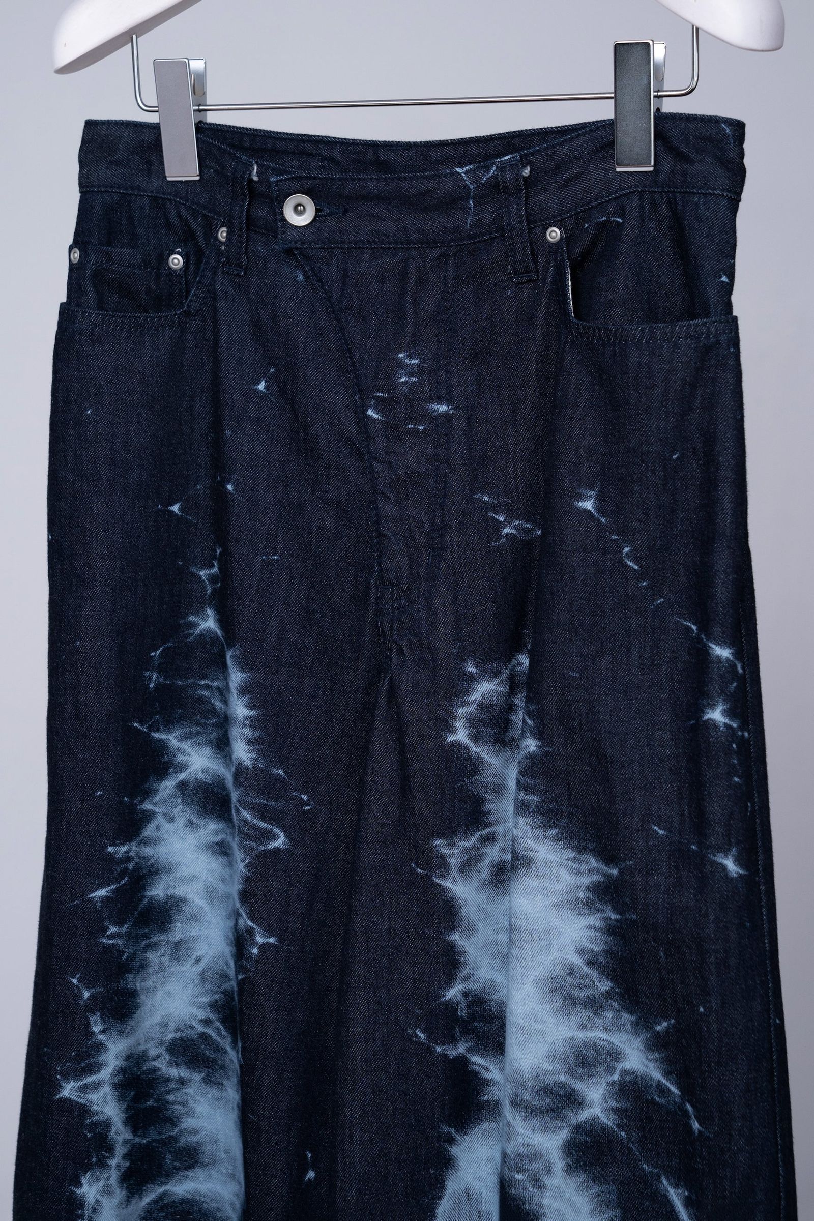 Caustics Bleach Denim [navy]