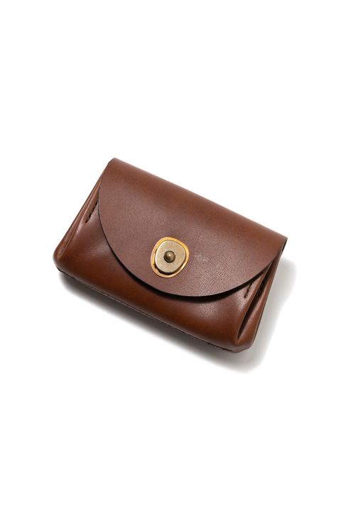 【ラスト1点 / 24AW】LEATHER GARSON POCKET WALLET [CORTESIA] | ギャルソンポケットウォレット / ブラウン