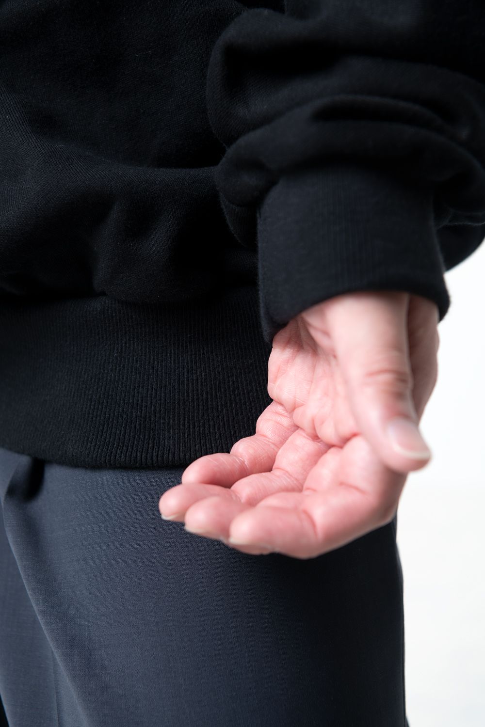 【22AW】 Hand Stitch Dolman 02 [BLACK] - ハンドステッチドルマン02 [ブラック] / TP06