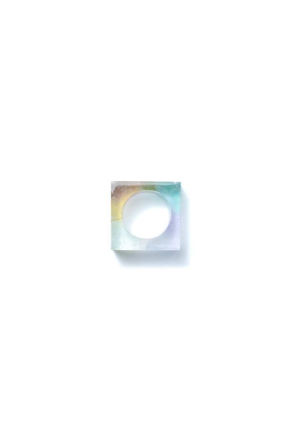 CUBE rainbow Ring / キューブレインボーリング