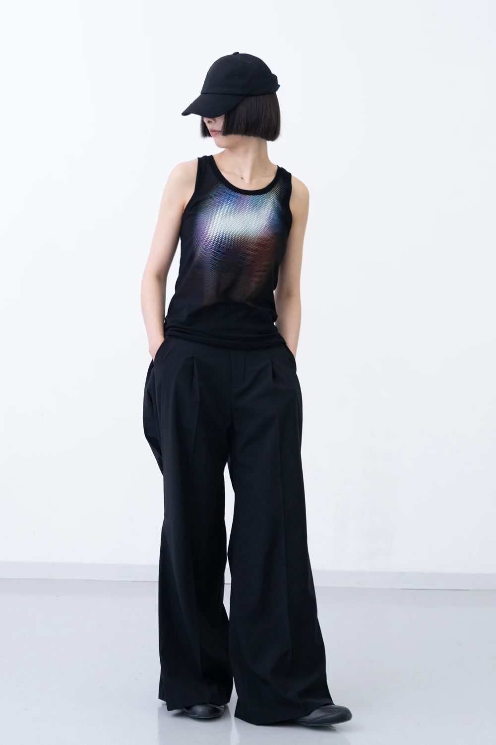 【26SS / 予約受付中】Wink Tank [black] - ウィンクタンク [ブラック] / SS26TO04