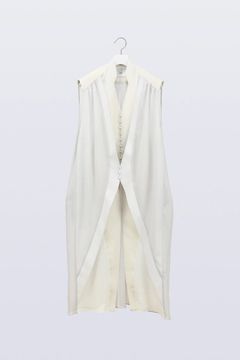 【26AW / 予約受付中】Winker Sheer Gown [ivory] - ウィンカーシアーガウン [アイボリー] / FW26RO02