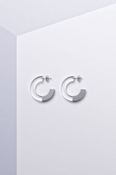 フープピアス | mortar & acrylic