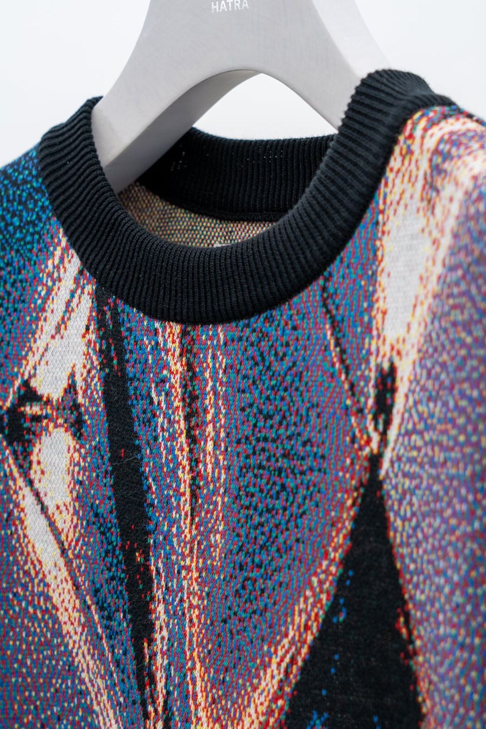 【ラスト1点 / 25AW】Time Lapse Knit Top [night] - タイムラプスニットトップ [ナイト] / FW25KN04