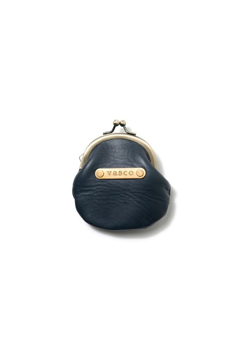 【ラスト1点 / 26SS】LEATHER VOYAGE MINI COIN PURSE [NAVY]｜レザーミニコインケース / ネイビー