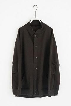 【24AW】sweat stadium [CHARCOAL] - スウェットスタジャン [チャコール] / vum-b01