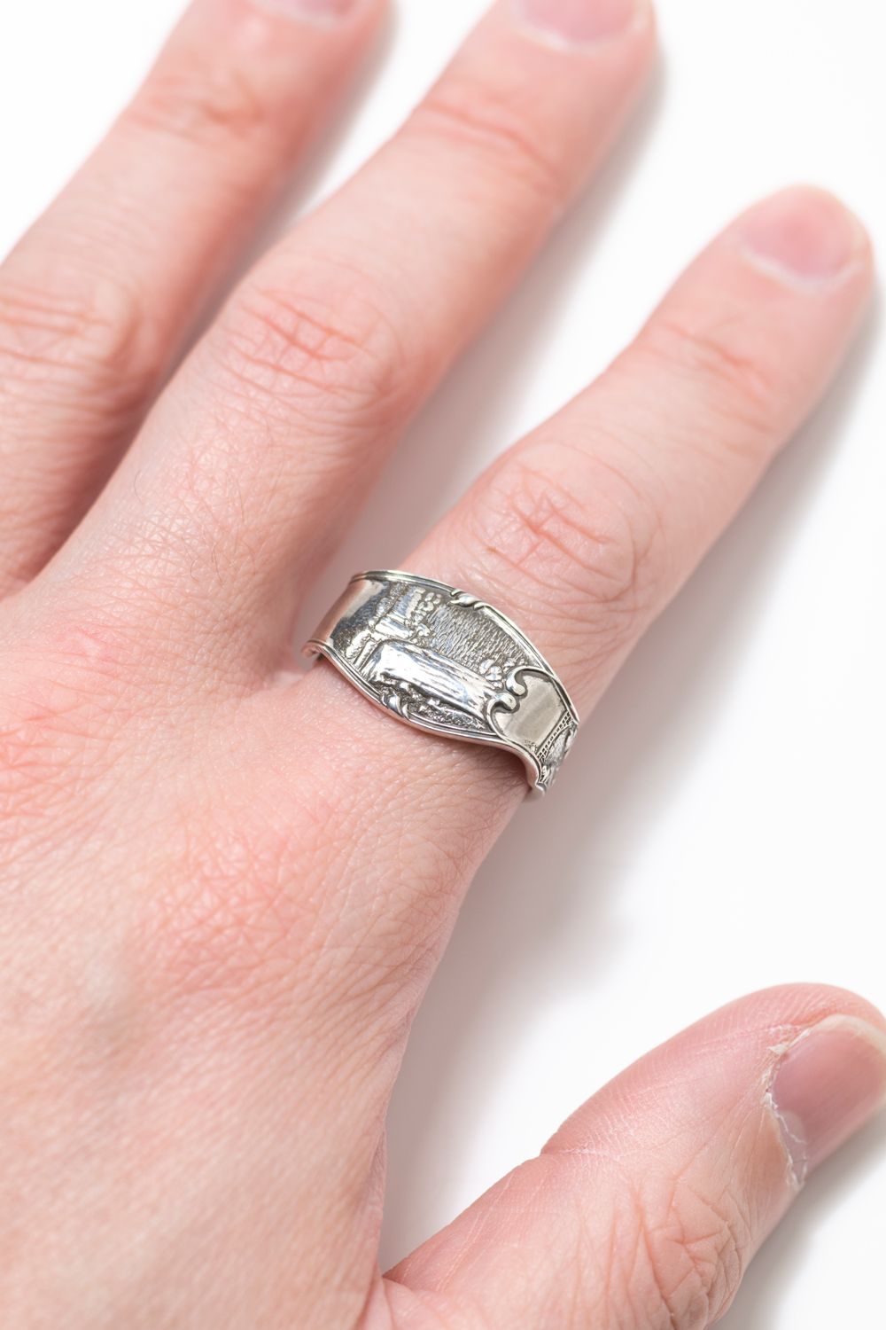 【1点もの】CURRENT MUSE SPOON RING / カレントミューズスプーンリング [OX]