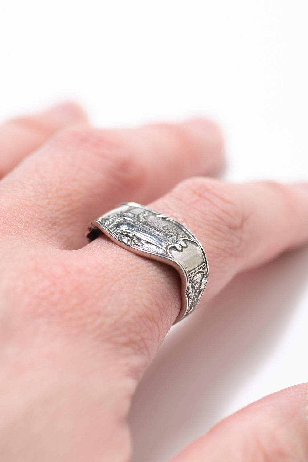 【1点もの】CURRENT MUSE SPOON RING / カレントミューズスプーンリング [OX]