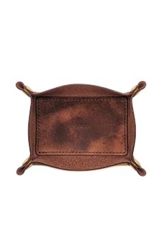 レザートレイ [ブラウン] / LEATHER TRAY [BROWN] - プエブロ
