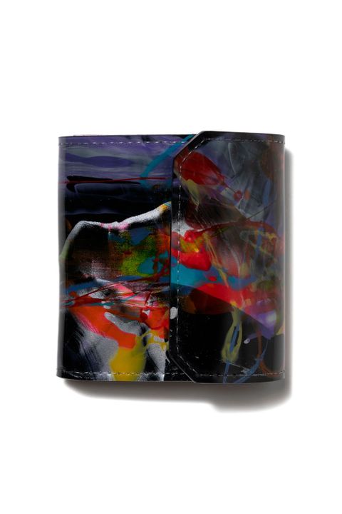 PAINT WALLET P [BLACK] / ペイントウォレットP [ブラック]