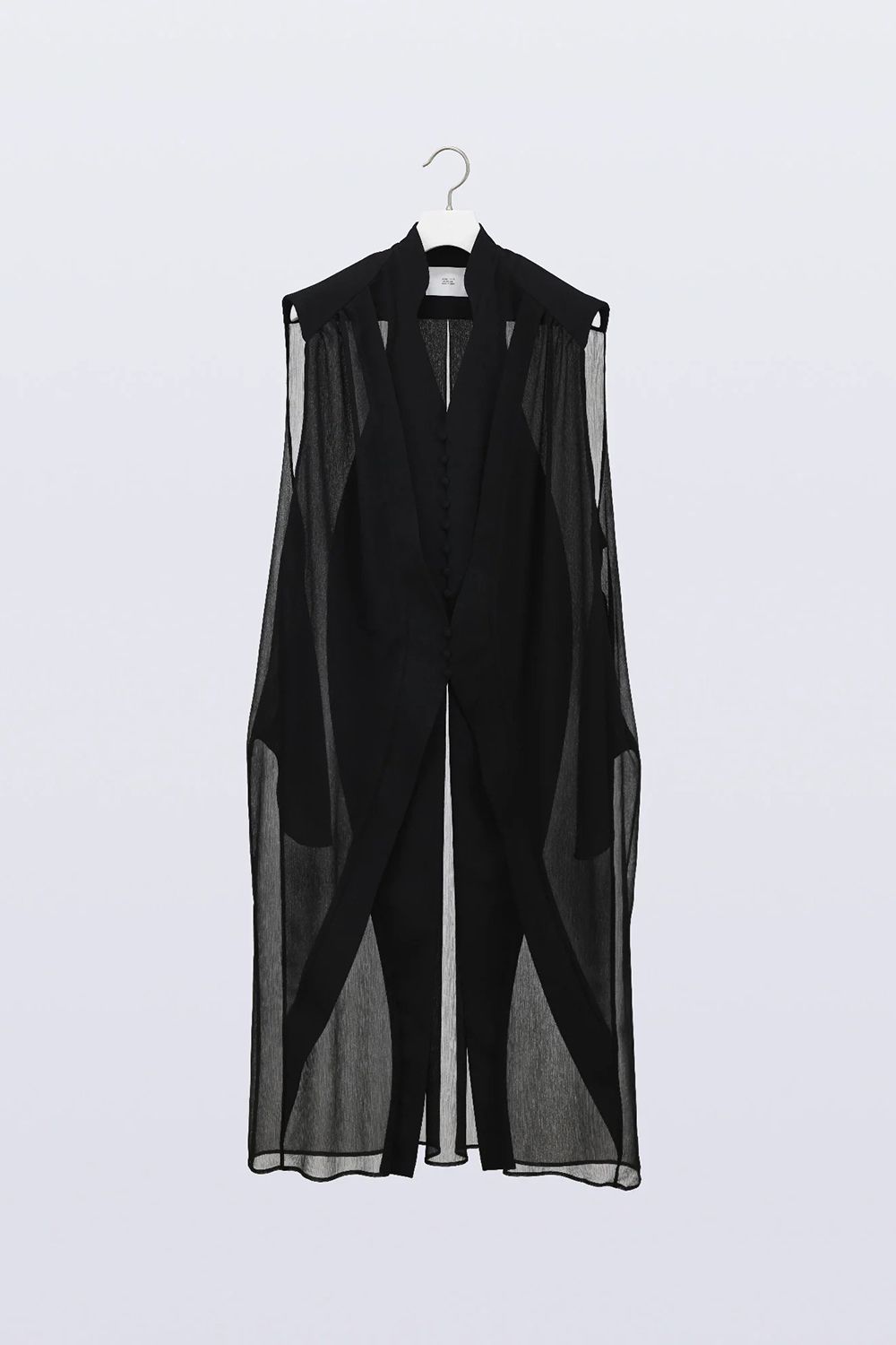 【26AW / 予約受付中】Winker Sheer Gown [black] - ウィンカーシアーガウン [ブラック] / FW26RO02