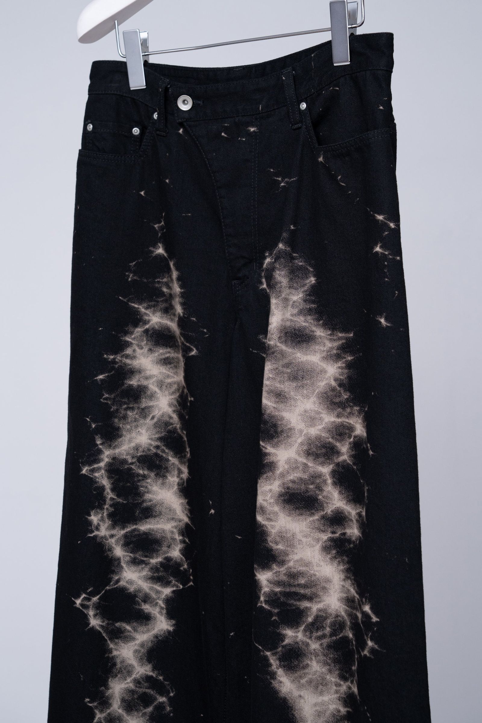Caustics Bleach Denim [black]