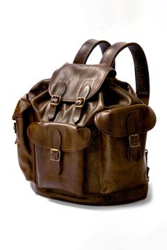 【25SS予約商品】LEATHER ARMY RUCKSACK | アーミーリュックサック