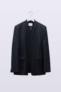【25AW】Dub Tailored Jacket [black] - ダブルテーラードジャケット [ブラック] / FW25OU01