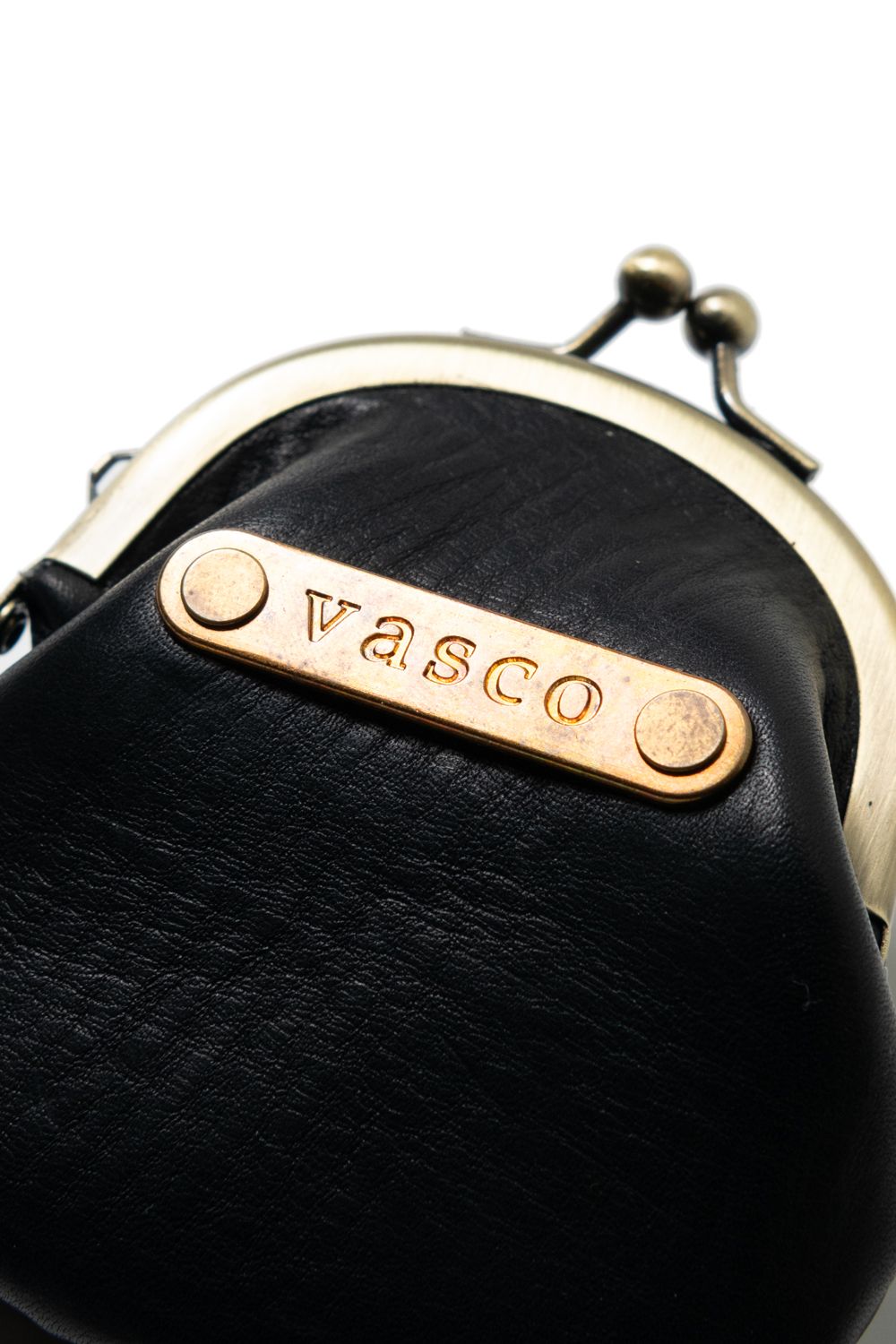 【ラスト1点 / 25SS】LEATHER VOYAGE MINI COIN PURSE [BLACK]｜レザーミニコインケース / ブラック