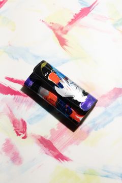 PAINT WALLET LONG [BLACK] / ペイントウォレットロング [ブラック]