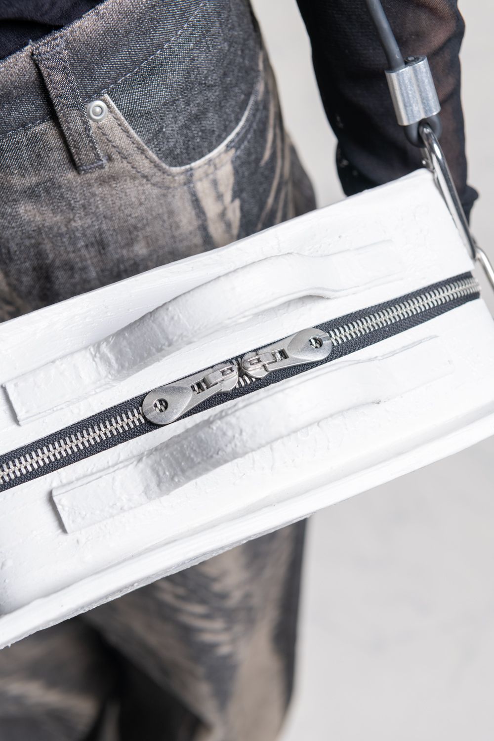 【お取り寄せ可能】レリーフトート [象嵌ホワイト] / w25-06-wh